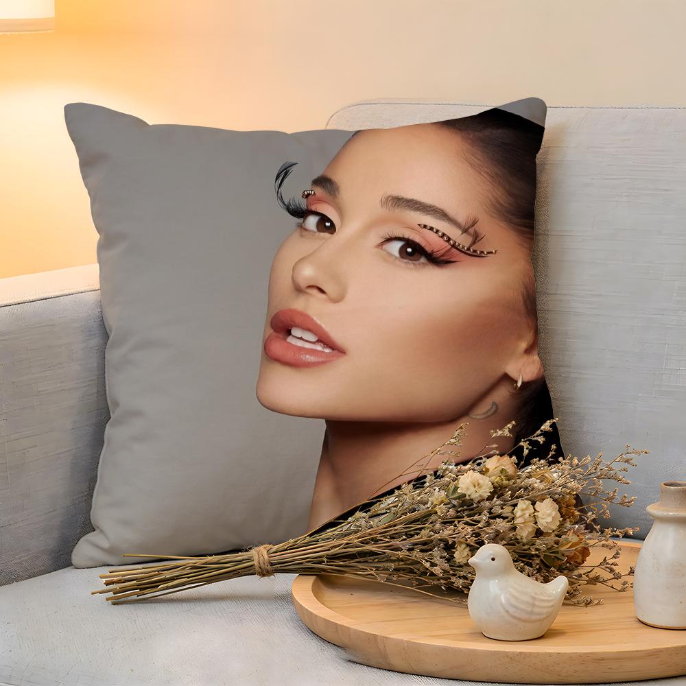 

Cushion Cover Linen SkinFriendly Soft Decorative Case for Sofa Home Decor Singer AAriana Grande Pillow cover 30x30cm