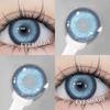 EYESHARE 1pair Lemon Gray Contact Lenses 14.0mm Korean Natural Brown Softlens Eye Contacts Cosmetics Pupils