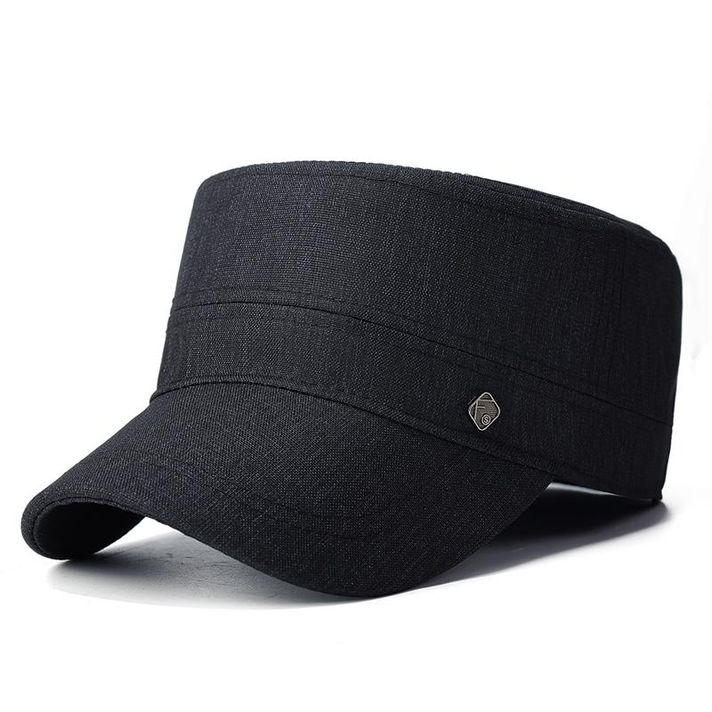 

Men s Spring Autumn Flat Cap Outdoor Middle-Aged and Elderly People s Cap чорний