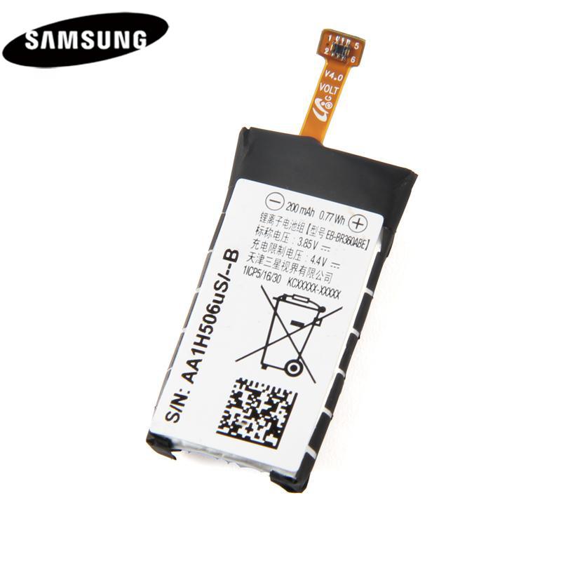 Original wiederaufladbarer Lithium-Akku für Samsung Gear Fit2 Fit 2 R360 SM-R360 EB-BR360ABE Uhrenakku 200mAh