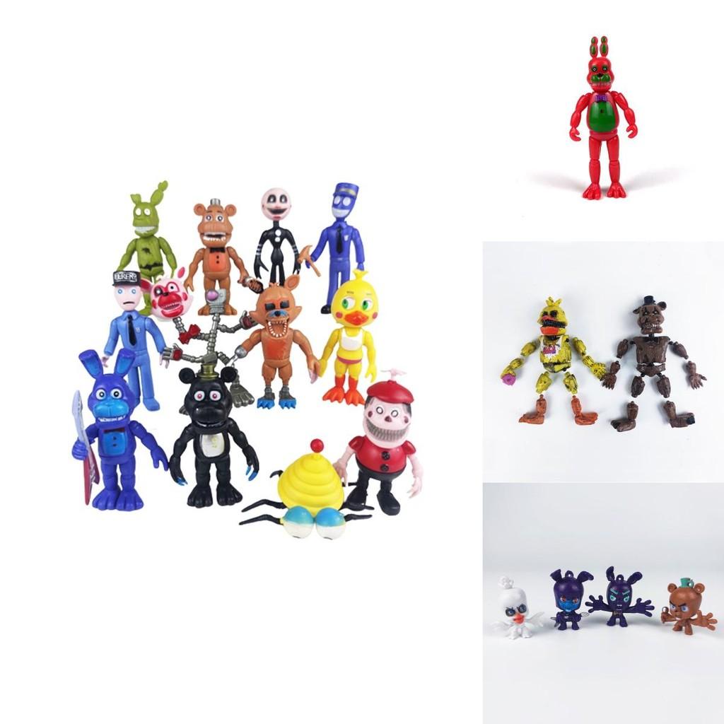 Set de Figuras Colorido de Five Nights At Freddy's Gran Regalo Para Fans Del Juego