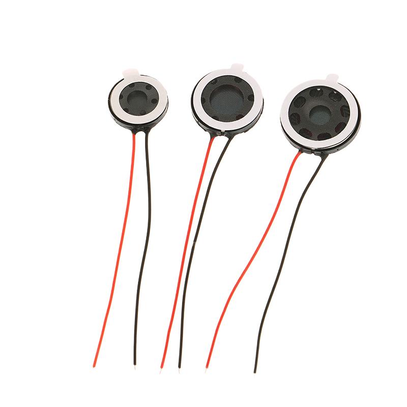 2Pcs Round 8 Ohm 1W Speaker 8Ohm 15Mm/18Mm/20Mm Loud Speakers Tablet Mobile Phone Trumpet Horn Small Loudspeaker Audio