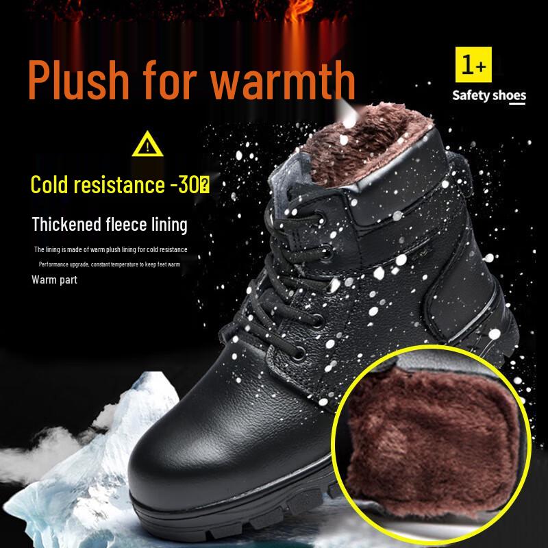 Winter Warm Steel Toe Safety Boots