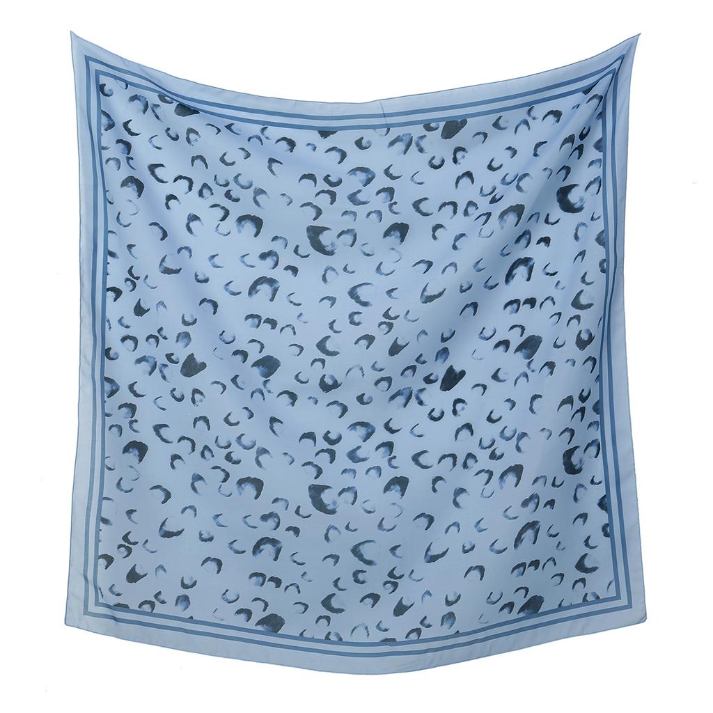 Neuer floral bedruckter 110 Quadratischer Schal Damen Muslimische Hijabs Schal Halstuch Halstuch Schals Kopftuch Bandanas Stirnband Stirnbänder