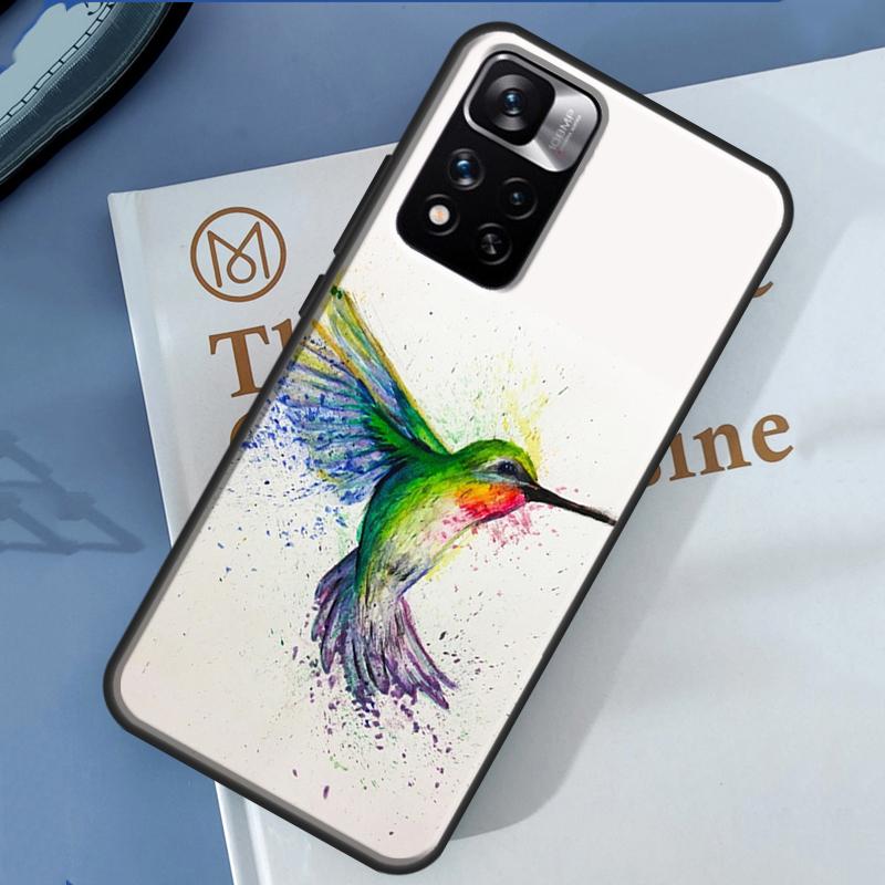 Hummingbird Case For Xiaomi Redmi Note 13 12 11 9 10 14 Pro 9S 10S 11S 12S Redmi 14C 10C 12C 13C Cover