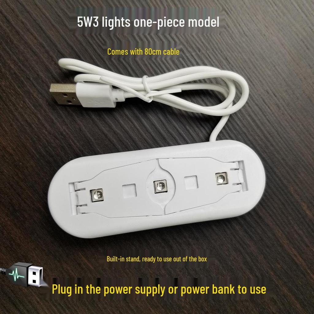 Mini Portable UV Nail Lamp: Folding Curing Light for Quick-Dry Nails with Ultraviolet Therapy