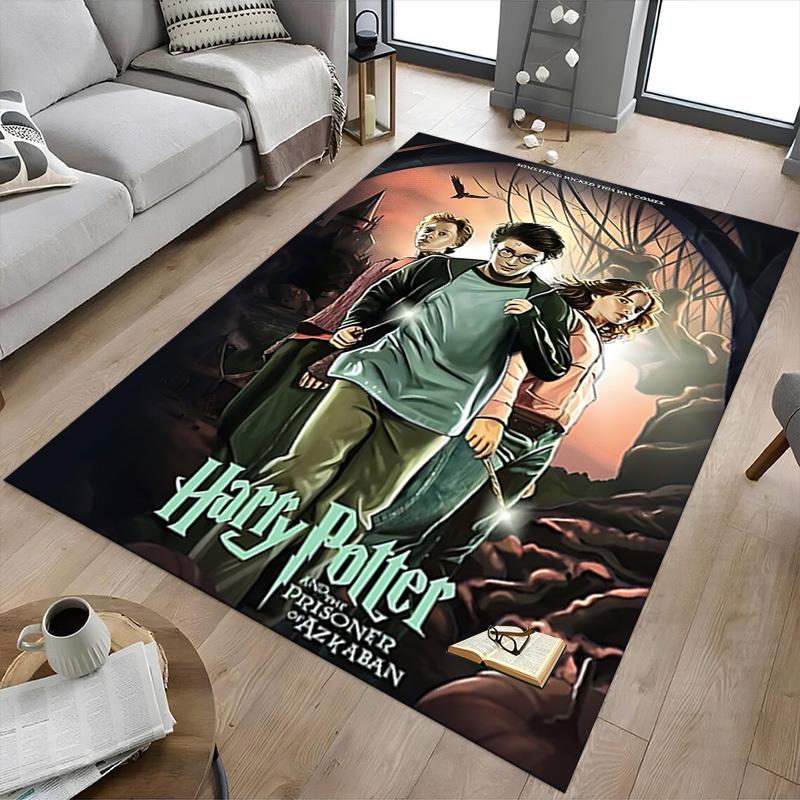 1pc Harry Potter, Prisoner of Azkaban Carpet, for Home & Office Decor, Desk Chair Carpet, Festive Gift,Conference Room CarpetL1242