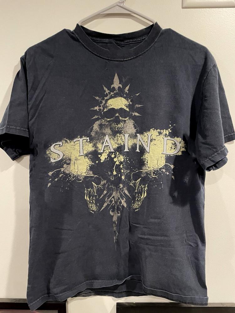 Staind Band Tour Rock Unisex Heavy Cotton T-Shirt WA368 Unisex T-Shirt S