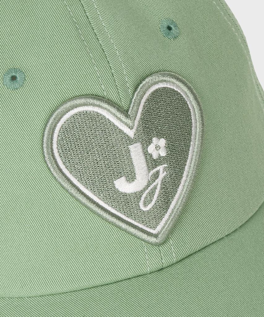 JUNEJUNE SPACE Vol12 Heart. Logo Cap_Light Green (Vol12 Heart Logo Cap_Light Green)