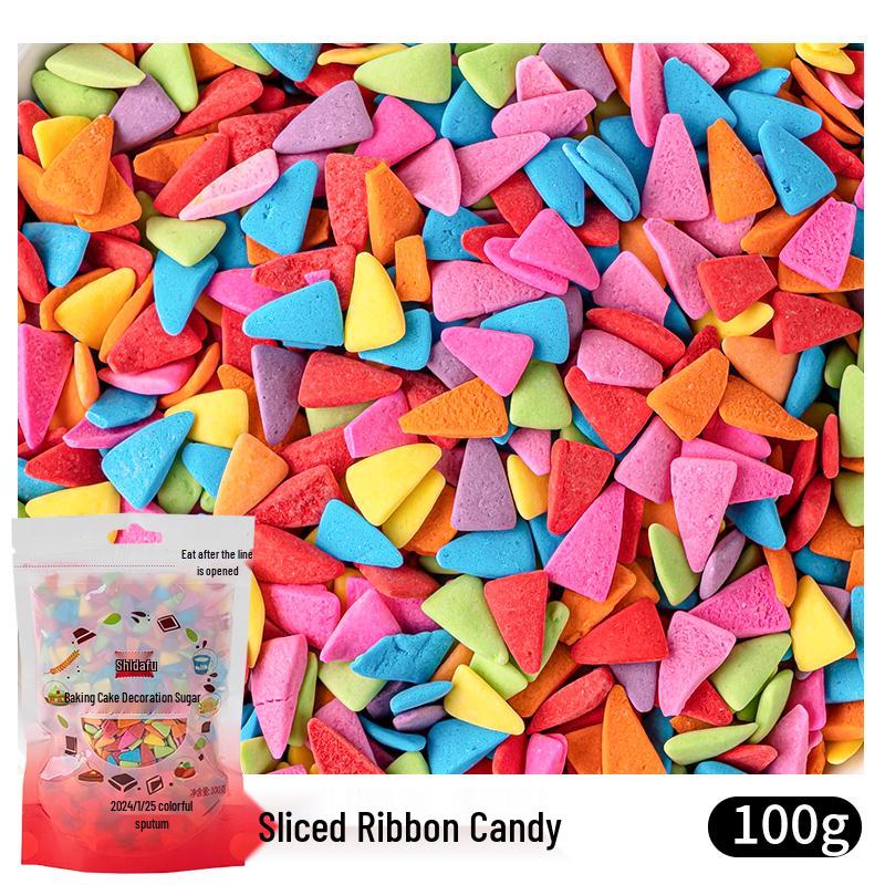 Bunte Zuckerformen: Herzen & Kurven zum Dekorieren von Kuchen, Desserts & Donuts