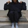 European & American Style Fake Neck Sweatshirt: Plus Size Loose, High Neck, Round Neck Top