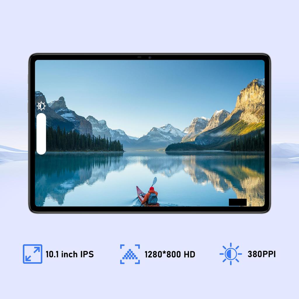 N-one Android 12 Tablet, 4 GB RAM, 64 GB ROM, 4G Tablet, Quad-Core-Prozessor, 10,1 Zoll, 1920*1200 IPS-Bildschirm, GPS, 2,0 MP + 5,0 MP Dual-Kamera,