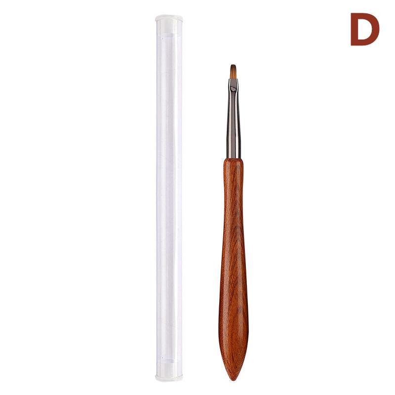 1Pcs Uv Gel Nail Brush Diy Painting Pen Manicure Acrylic Drawing Brush For Nail Art Design Nails Tip Display Painting Tool