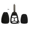 Autozubehör Ersatz 4-Tasten-Gehäuse für Jeep Grand Cherokee 2005 2006 2007 Schlüsselanhängergehäuse tragbar langlebig
