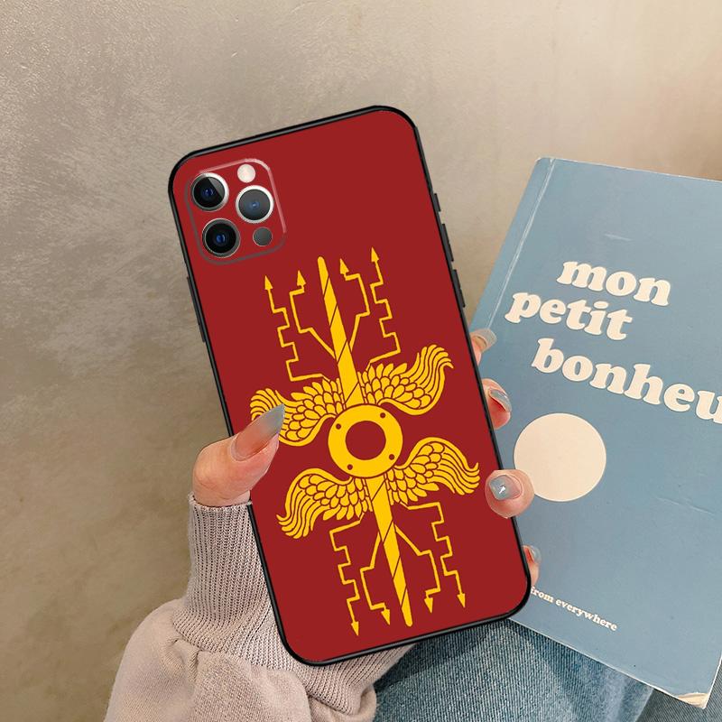 

Roman Shield Case For 17 Air iPhone 16 15 14 13 12 11 Pro Max 12 mini XR 15 16 Plus 16e Back Cover Shell iPhone 17Pro MAX