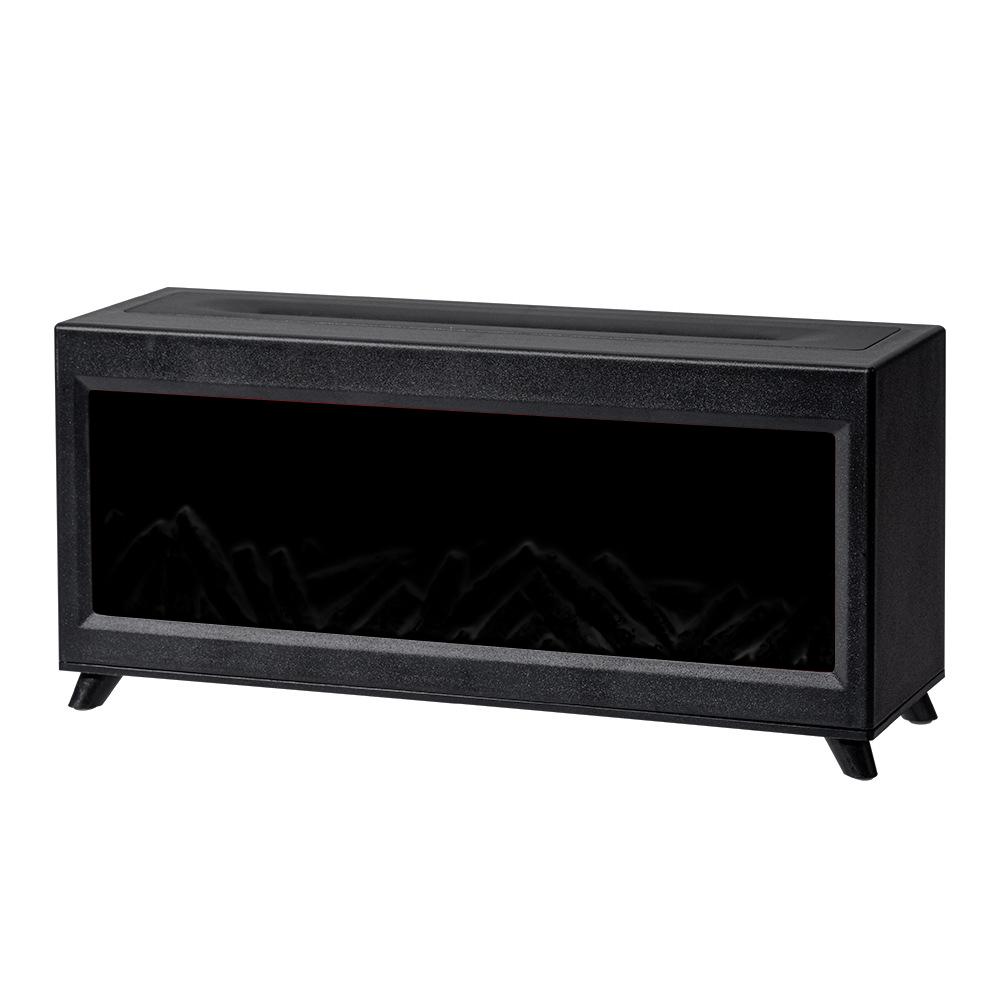 

2024 Новый 220 мл увлажнитель воздуха для ароматерапии с имитацией камина, ультразвуковой диффузор эфирных масел с эффектами двухцветного пламени EU чёрный