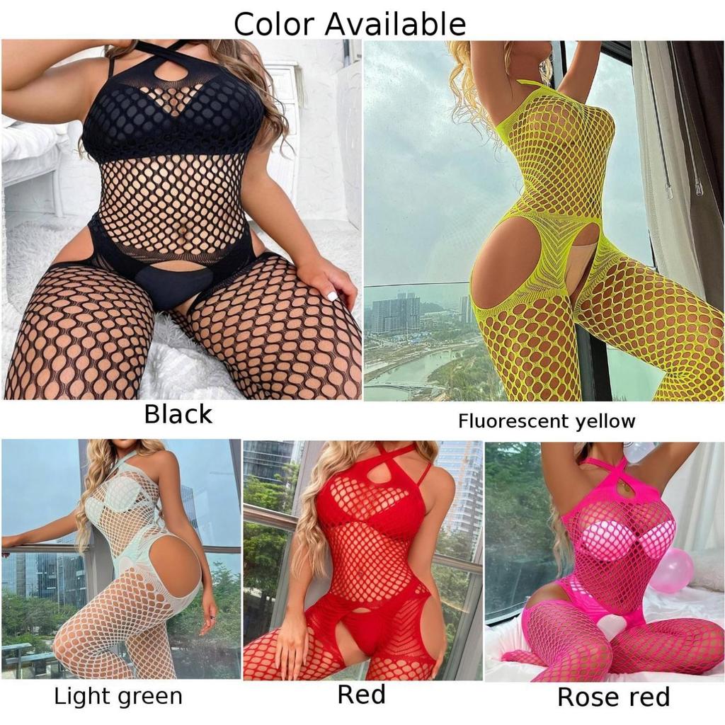 All Seasons Erotic Sleepwear Sexy Lingerie Women Bodysuit Moderate Elasticity