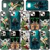 Phone Case for iPhone 17 15 16 Plus X Redmi Note 14 12 11 13 Pro Max Huawei P30 P20 Lite OPPO A60 A40 A80 A38 A54 Coque One Pieces Roronoa Zoro Cover