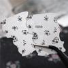 Retro Fragmented Fabric Hand-Tear Base Stickers: Sugar Poetry DIY Journal Collage Pack