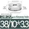 Dual-Sided Flat Timing Pulley: 5M50 Teeth, Width Options 11/16/21/27AF, Bore Size 8-30.