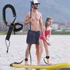 Black Elastic Water Sports Foot Rope Surfing Paddle Board Ankle Spring Traction Strap