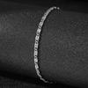 Roestvrij Staal 18K Verguld S-Schakel Armband voor Mannen Vrouwen Minimalistisch Waterdicht Casual Dagelijkse Mode Sieraden Armband