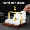 Cafe Napkin Holder Western Restaurant Paper Towel Holder Solid Wood Hotel Paper Towel Box Homestay Tabletop Paper Towel Holder