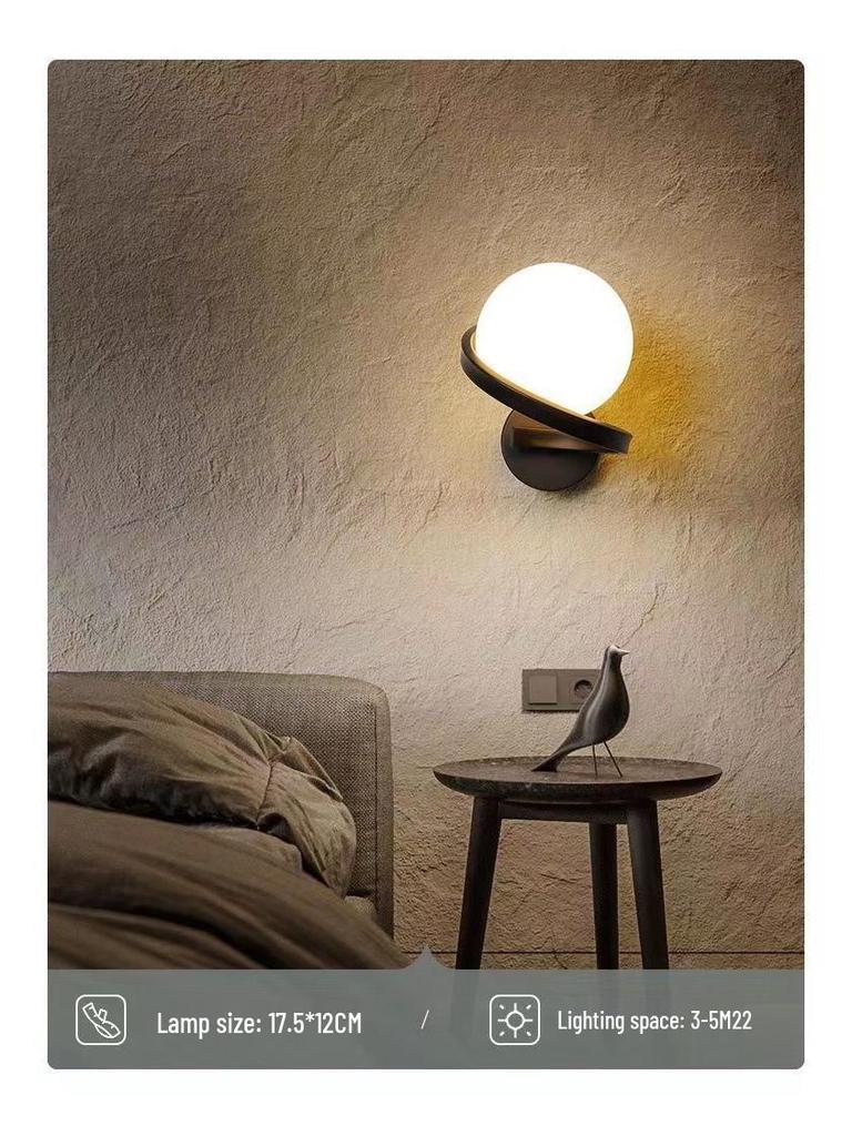 Modern LED Wall Lamp for Bedroom and Living Room