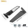 Motorcycle Mirrors Stealth Winglets Mirror Kits Adjustable Mirrors Motorcycle Wing Mirrors For Kawasaki YAMAHA XMAX KTM BMW