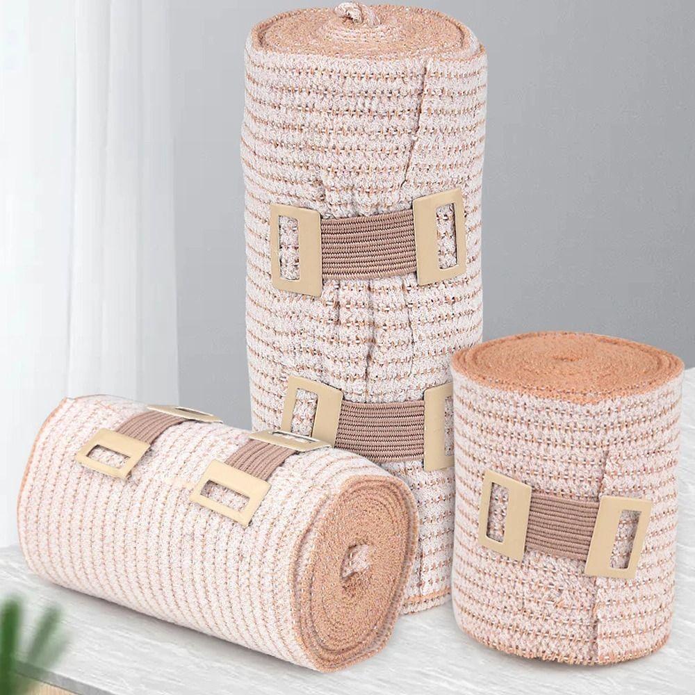 High Elasticity Elastic Bandage Wrap Strong Compression Elastic Compression Bandage Wrap  Unisex