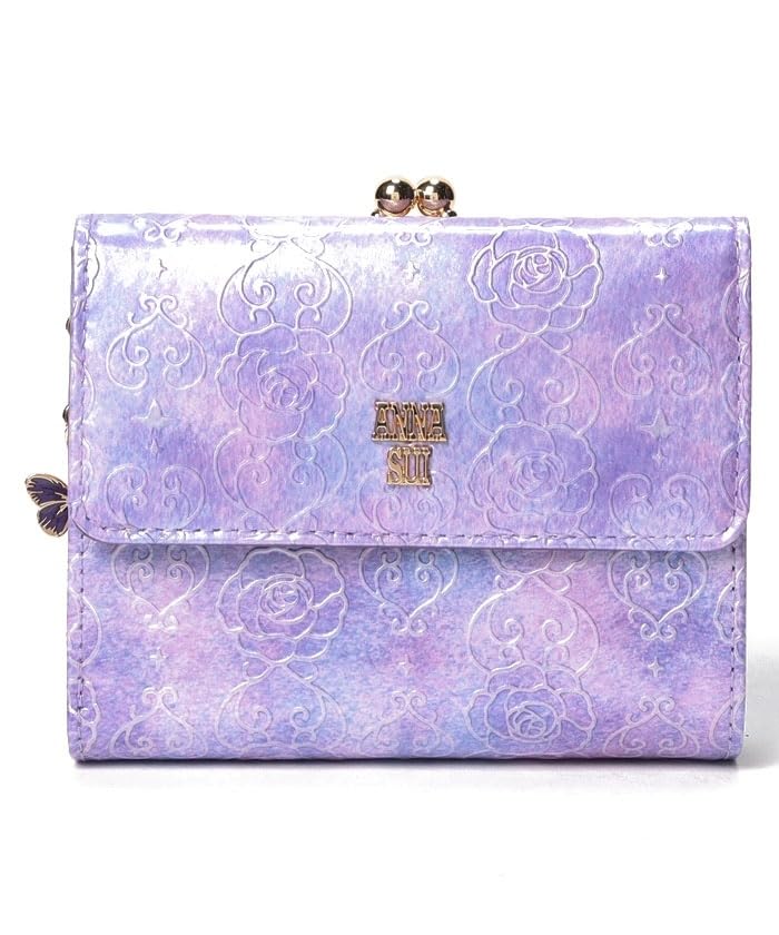 

Кошелек двойного сложения Rose Heart Purple [Anna Sui] женский (новый)