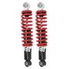 2 Pcs Motorcycle Shock Absorber 250mm Suspension Damper for 50cc‑125cc Dirt Pit Bike ATV Go Kart