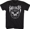 Vintage Weezer Logo Band, Short Sleeve Black Cotton T-shirt, Size S To 5XL Unisex T-Shirt