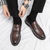 New Shiteng Business Foot Cover Business Dress Leather Shoes