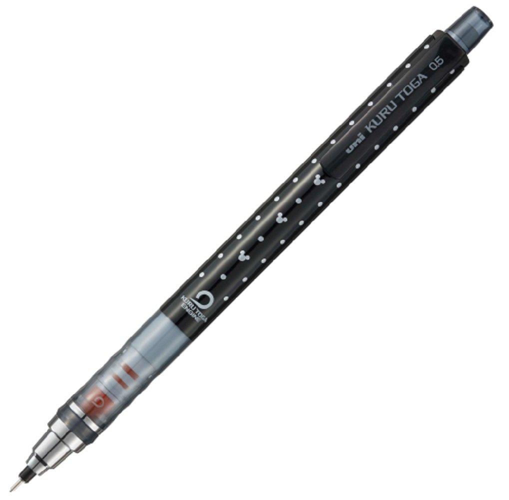 Mitsubishi Pencil Kurutoga Disney Mechanical Pencil, 0.5mm, Black, M5650DS1P.24