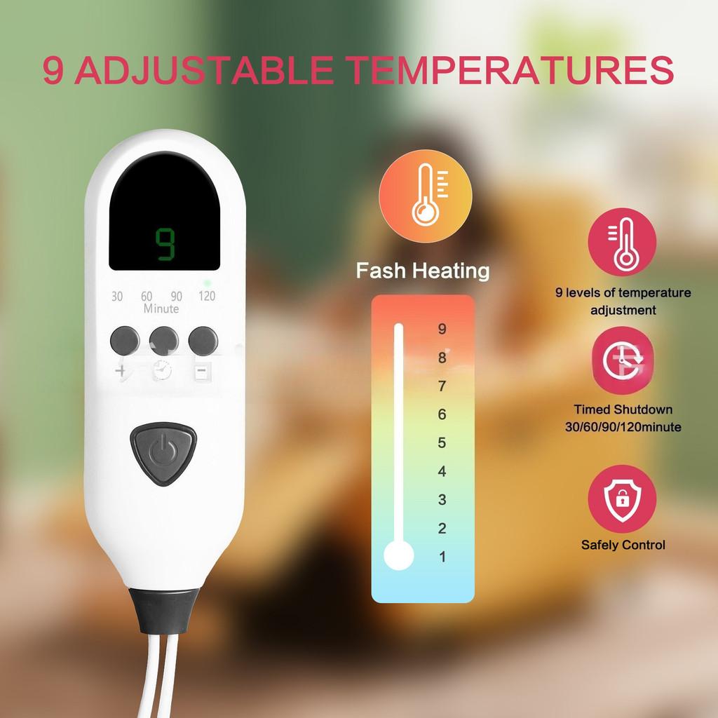 Constant Temperature Heating Pad Detachable Electric Blanket Timed Warming Blanket Multifunctional Electric Heating Blanket
