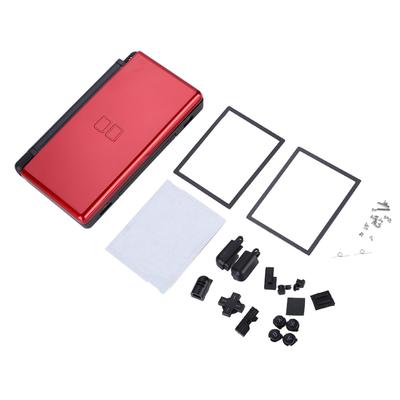 Vollständige Reparaturteile für Nintendo DS Lite, Ersatz-Set, Gehäuseschale (rot)