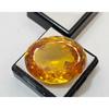 Certified Yellow Color Zircon Cambodia Oval Cut 80+ Ct Fabulous Loose Gemstone