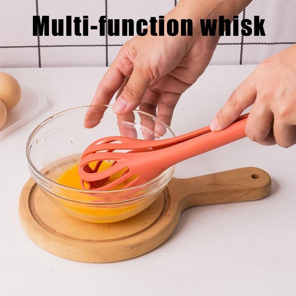 New 2 in 1 Manual Egg Beater Multifunctional Kitchen Cooking Tool Egg Whisk Egg Beater Handheld
