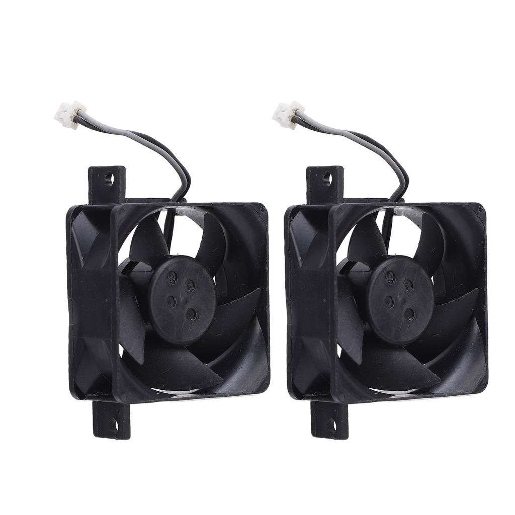 2pcs Game Console Internal Cooling Fan Good Heat Dissipation Built in Cooler Replacement