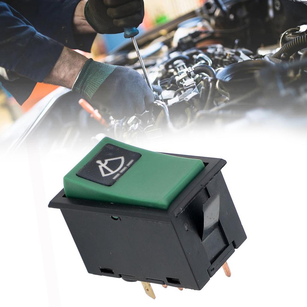 Accuracy ABS Wiper Switches with Multiple Level Sensitivity Universal Truck Wiper Control Switches Optimized for Car