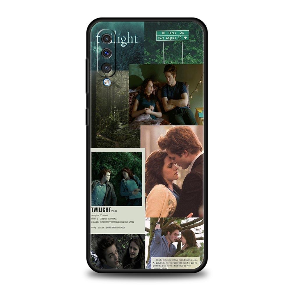 Phone Case For Samsung A24 A12 A14 A32 A50 A70 A20E A20S A10S A22 A30 A40 A34 A54 A42 A52 5G A02S A04s Soft Cover Twilight Saga