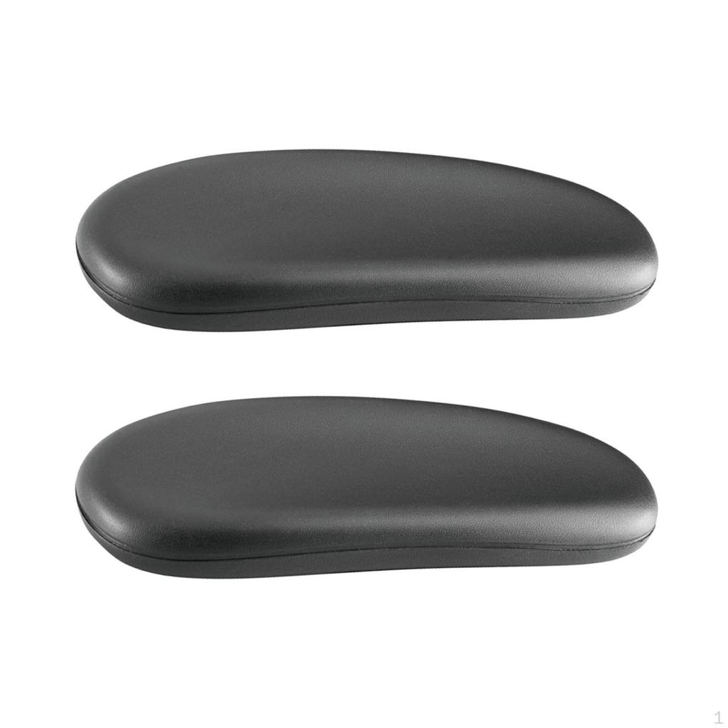 2 stück Gaming Stuhl Armlehne Pads Ersatz Universal Weiche Unterstützung Einfache Linie Zubehör PU
