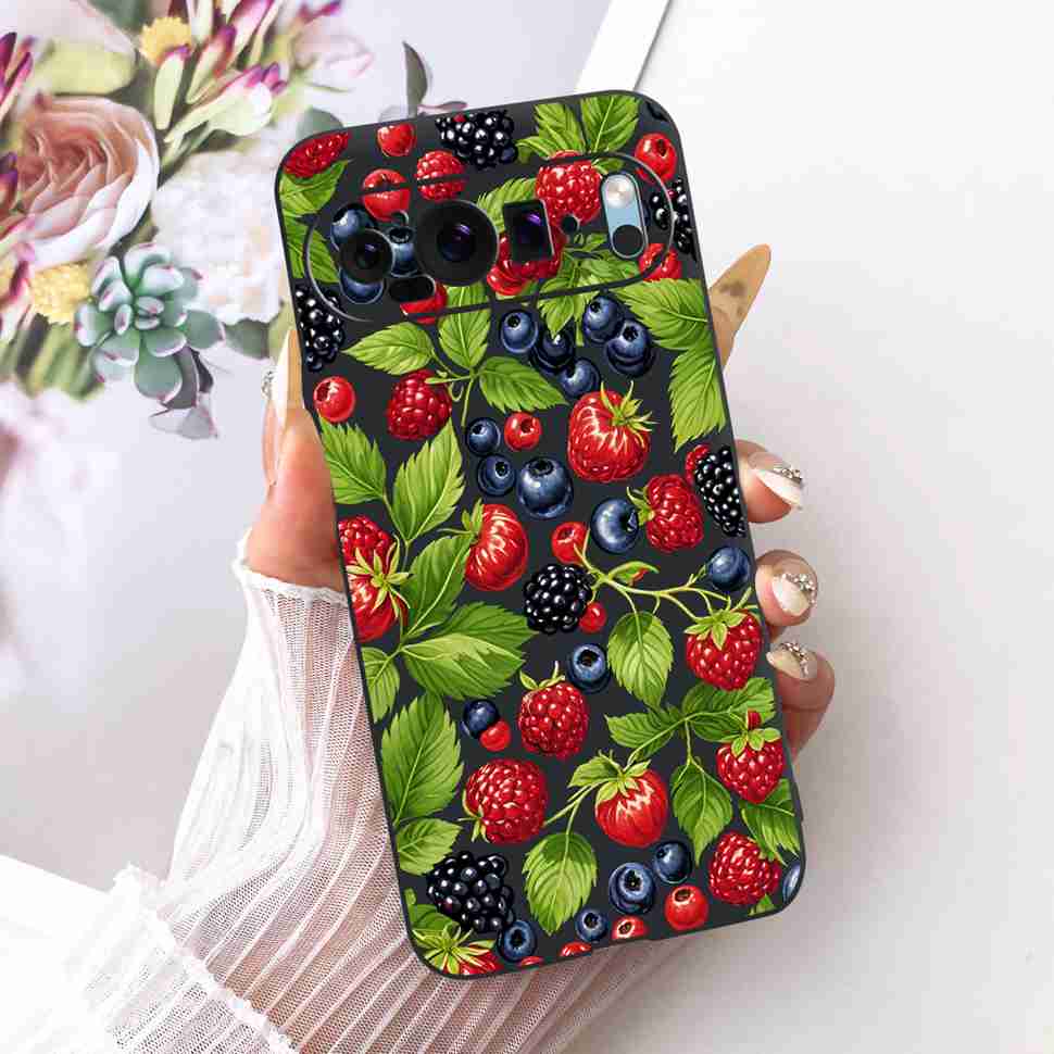 

For Google Pixel 9 5G G2YBB Case Butterfly Painting Silicone TPU Black Cover For Google Pixel9 5G GUR25 G1B60 Bumper Shell Google Pixel 9