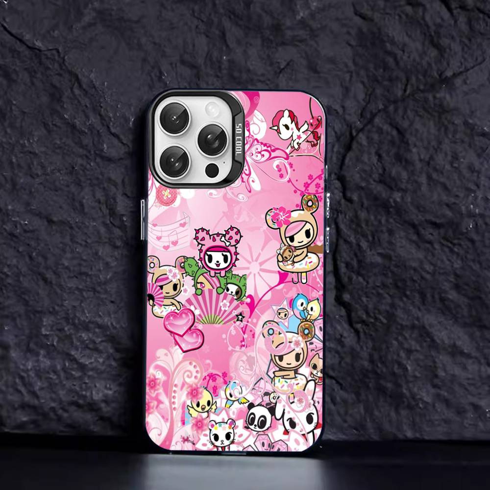 Japan Tokidoki For IPhone 17 16 15 14 13 12 11 Pro Max Plus Matte Color Back Phone Cover