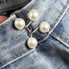 2pcs-Adjustable Waist Buckle Extender No Sewing Pant Clips Waist Tightener Button for Jeans Skirts Sleeves Fit Button Pins Tool