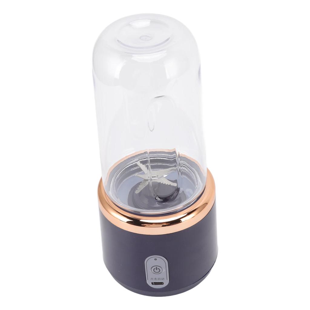 Mini Portable Blender 6 Blades High Speed 300ml USB Charging Juicer Cup for Travel