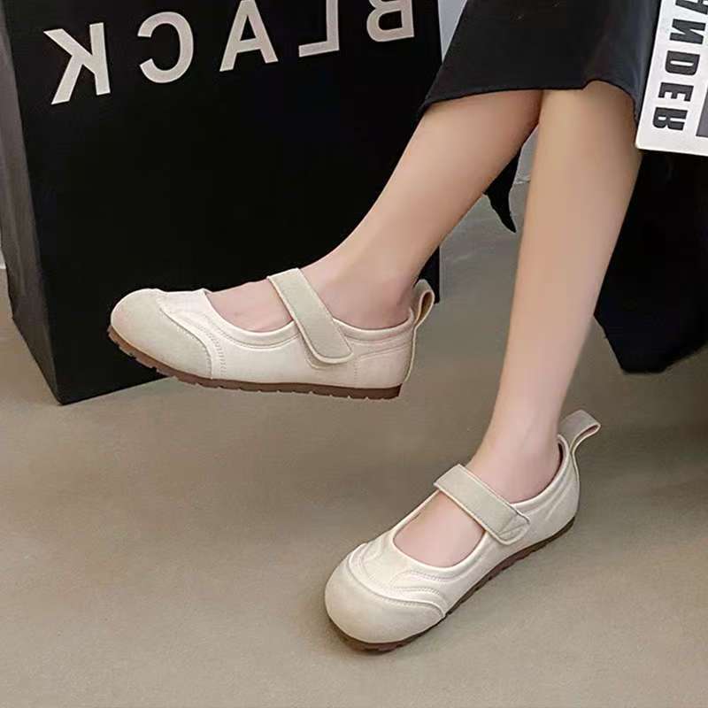 2026 New Women's Mary Jane Flats -Adjustable Strap Slip-On | Lightweight Casual Flat Shoes | Versatile Spring/Autumn Daily Wear