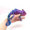 Color-Changing 3D Printed Jointed Dragon Toy Handicraft