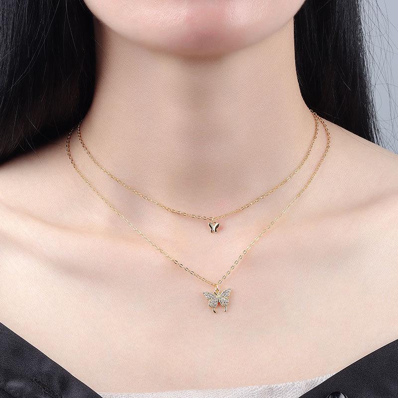 Lindon Women Necklace Pendant Copper Alloy Zircon For Women Wedding Party Fashion Gift